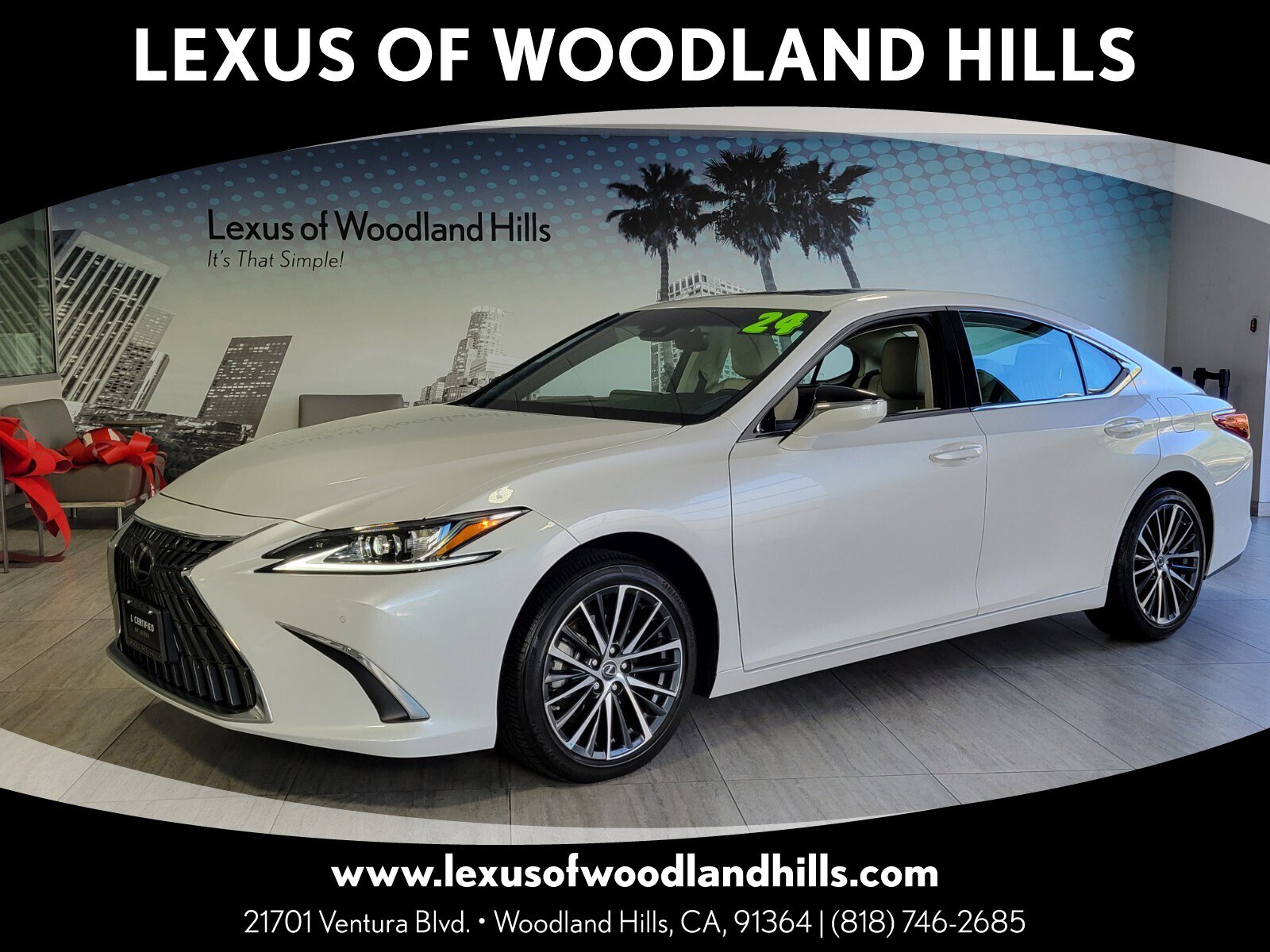 Certified 2024 Lexus ES 350 w/ Premium Package image 1