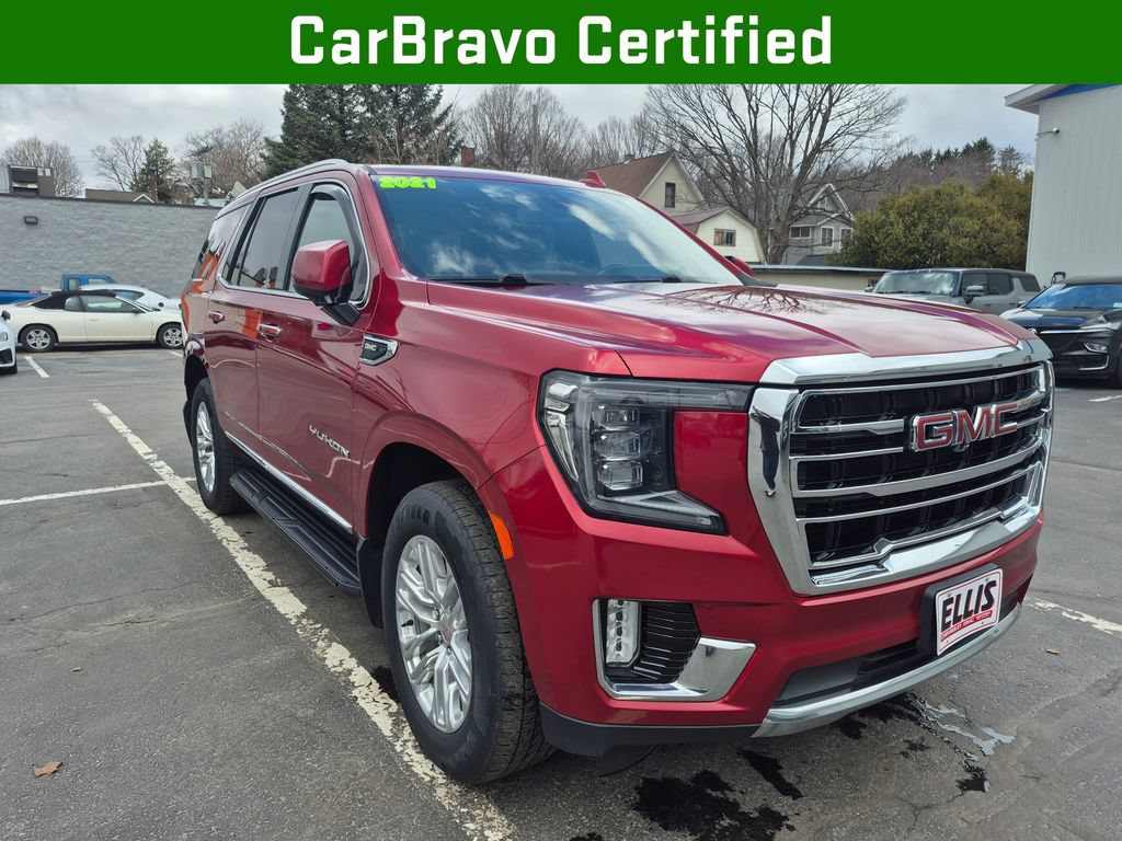 Certified 2021 GMC Yukon SLT w/ SLT Luxury Package AWD/4WD image 1