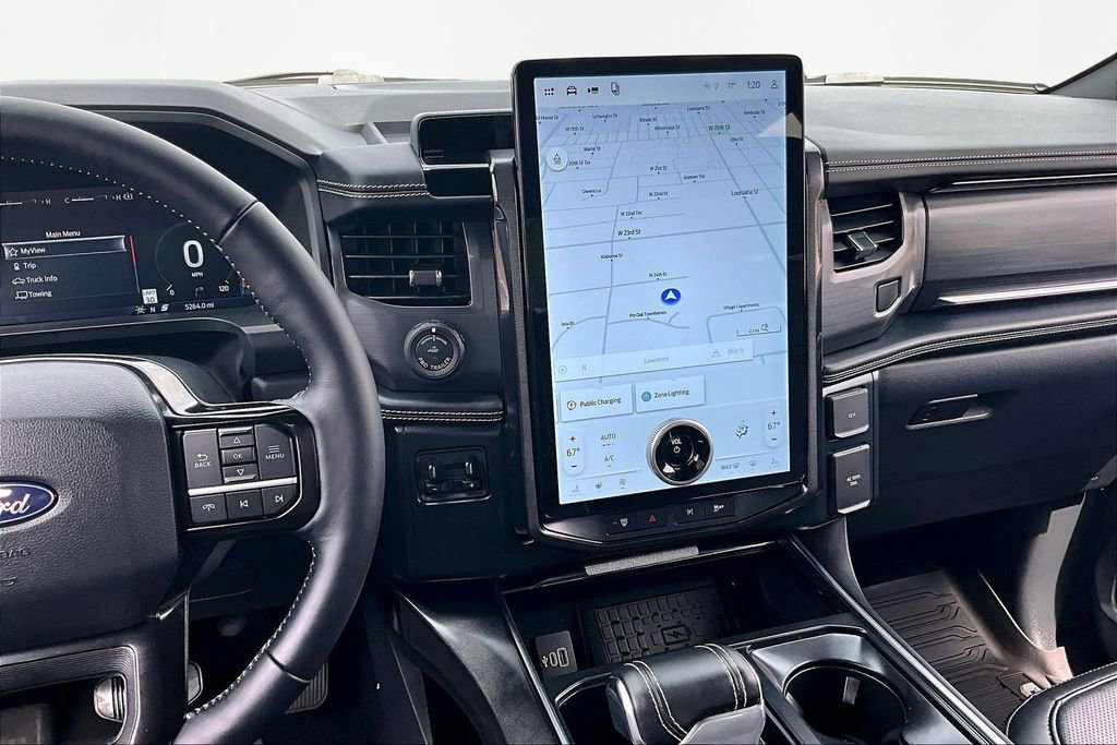 Certified 2025 Ford F150 Lightning Platinum w/ Dark Elements Package image 6