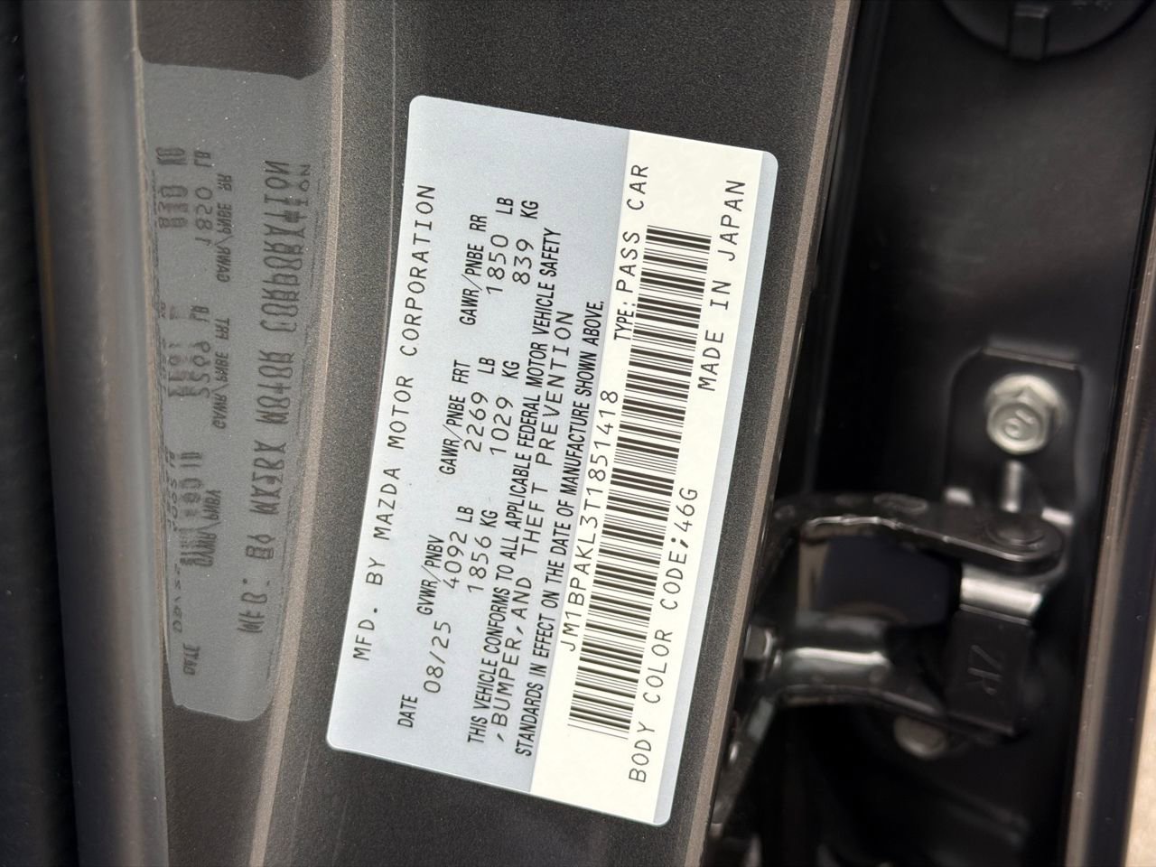 New 2026 MAZDA MAZDA3 s Sport image 32