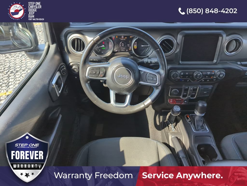 Used 2023 Jeep Wrangler Unlimited Rubicon 4xe w/ Safety Group AWD/4WD image 13