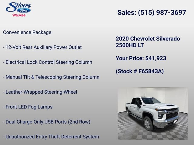 Used 2020 Chevrolet Silverado 2500 LT w/ All Star Edition AWD/4WD image 27