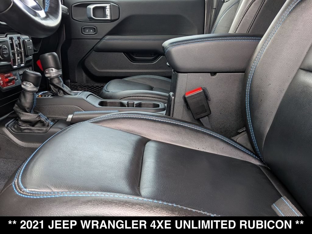 Used 2021 Jeep Wrangler Unlimited Rubicon 4xe w/ Steel Bumper Group AWD/4WD image 18