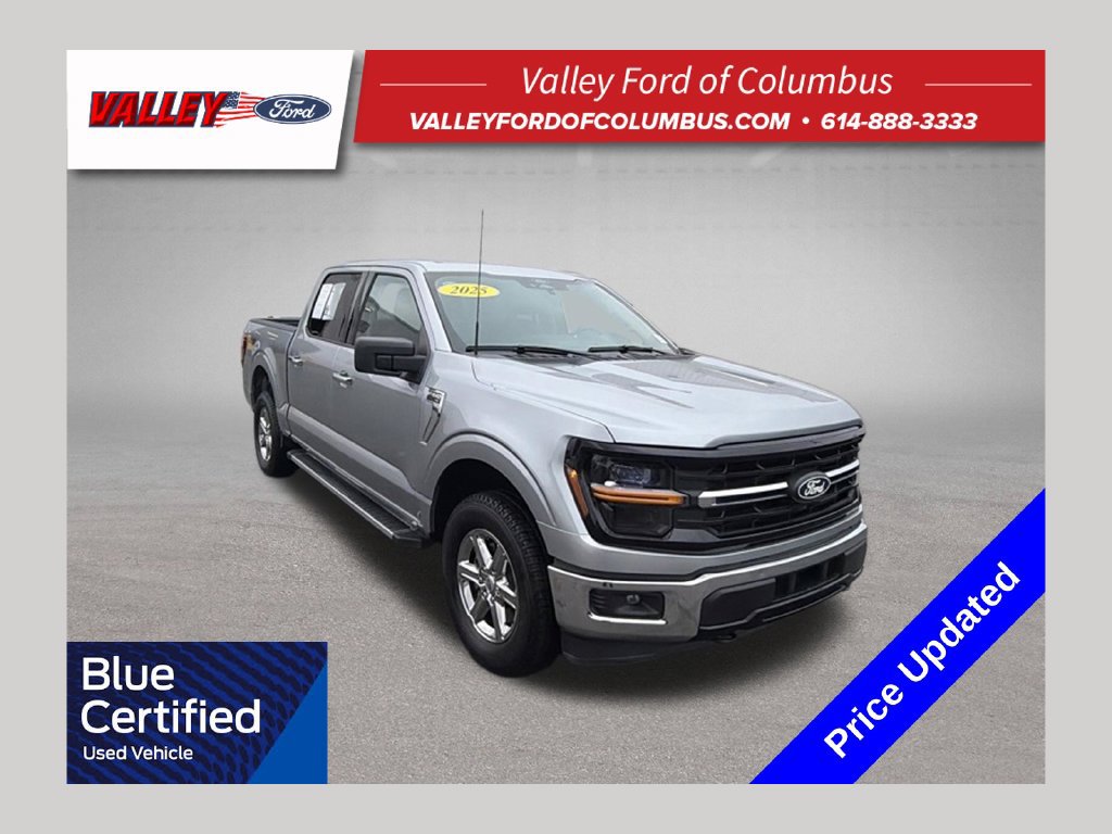 Certified 2025 Ford F150 XLT w/ Equipment Group 301A Standard