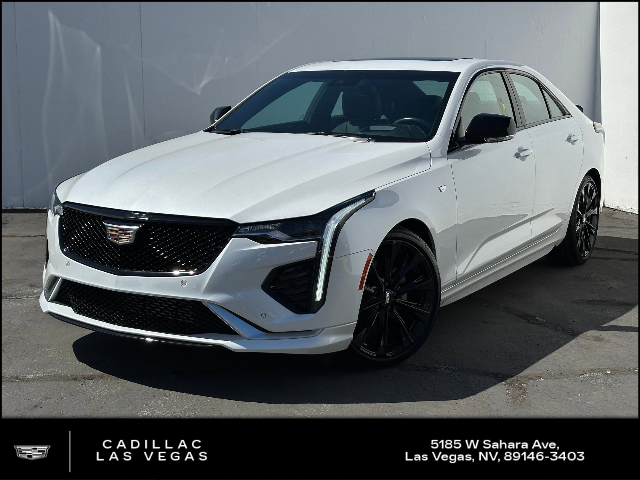 Certified 2024 Cadillac CT4 Sport w/ LPO, ONYX Package