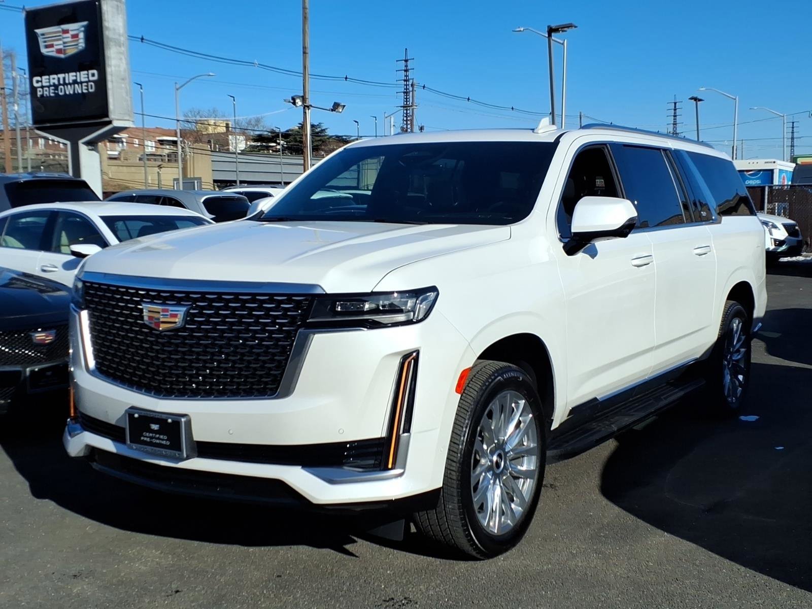 Used 2021 Cadillac Escalade ESV Premium Luxury w/ Performance Package image 1