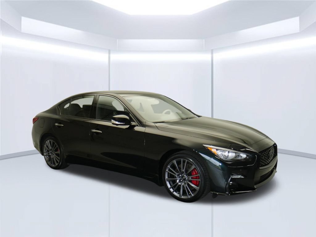 Used 2024 INFINITI Q50 Red Sport 400 w/ Black Opal Edition AWD/4WD image 9