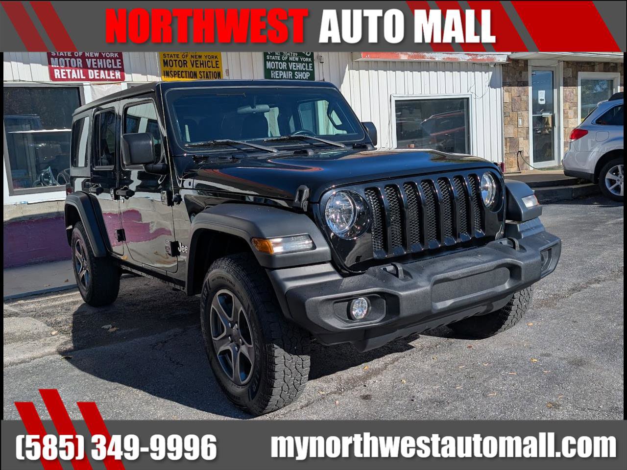 Used 2018 Jeep Wrangler Unlimited Sport S image 1