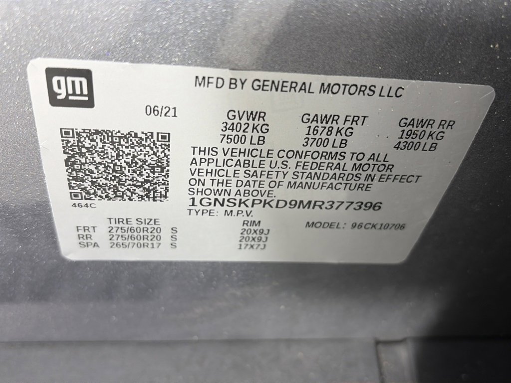 Used 2021 Chevrolet Tahoe Z71 image 9