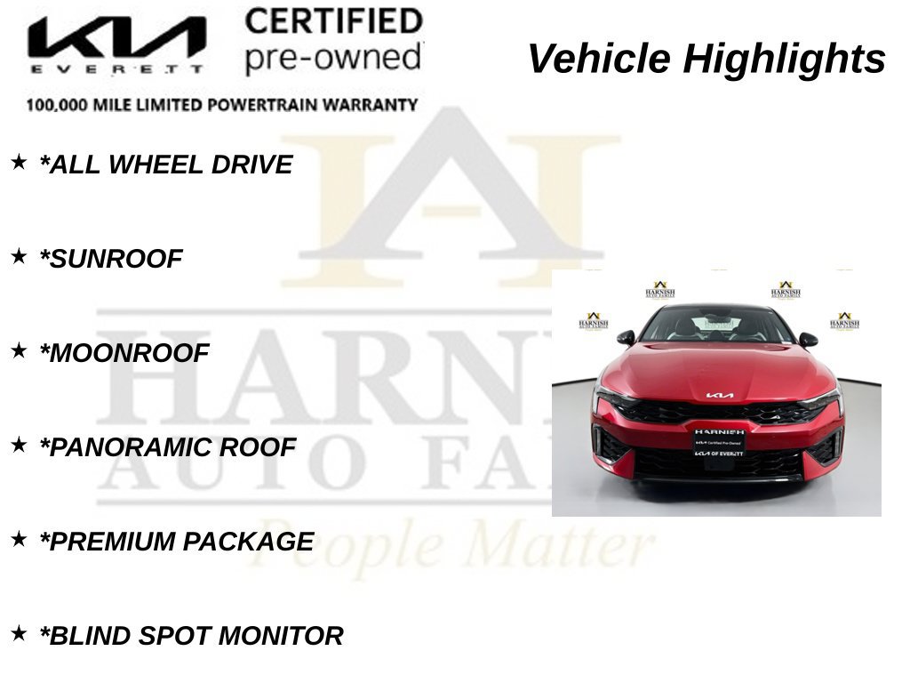 Certified 2025 Kia K5 GT-Line w/ GT-Line Premium Package AWD/4WD image 9
