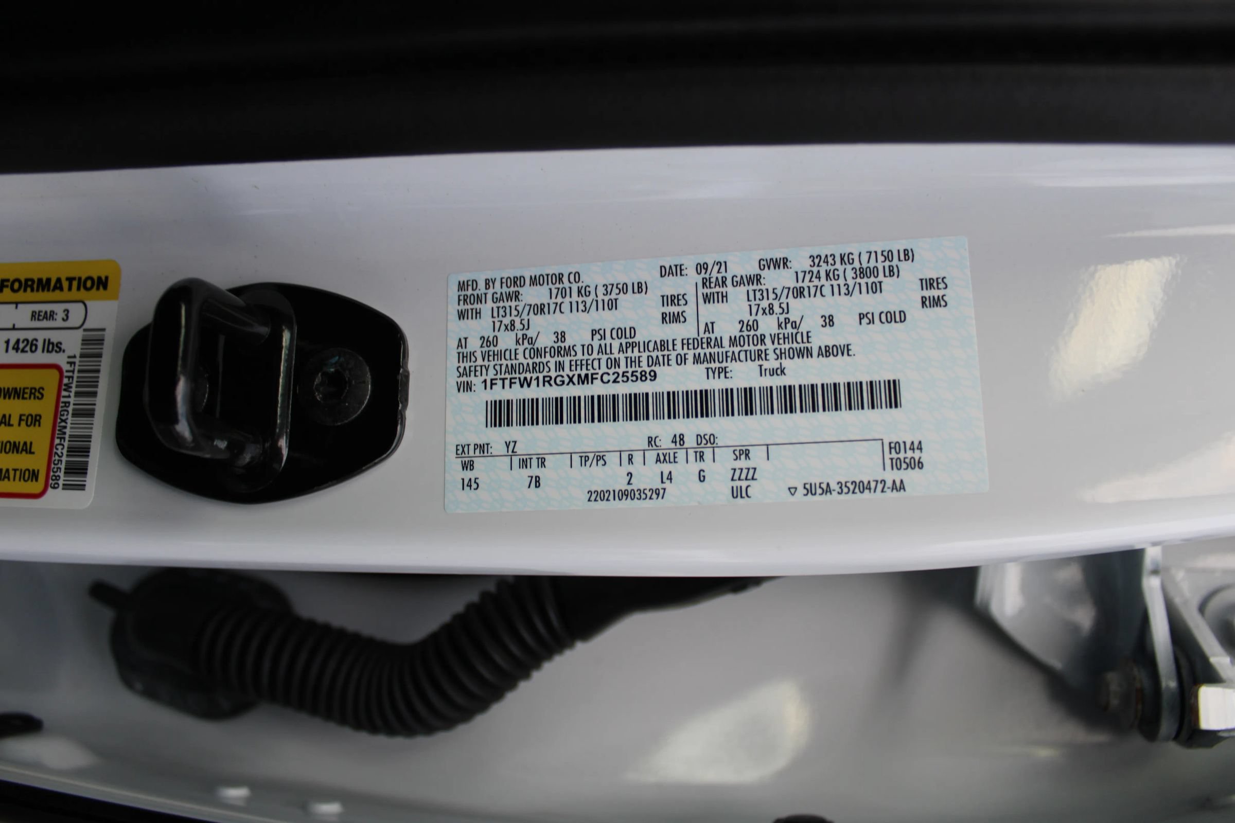 Used 2021 Ford F150 Raptor AWD/4WD image 40