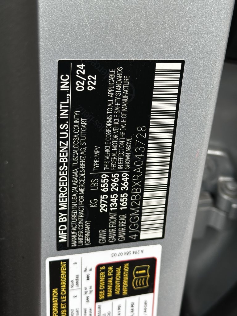 Certified 2024 Mercedes-Benz EQE 350+ SUV image 35