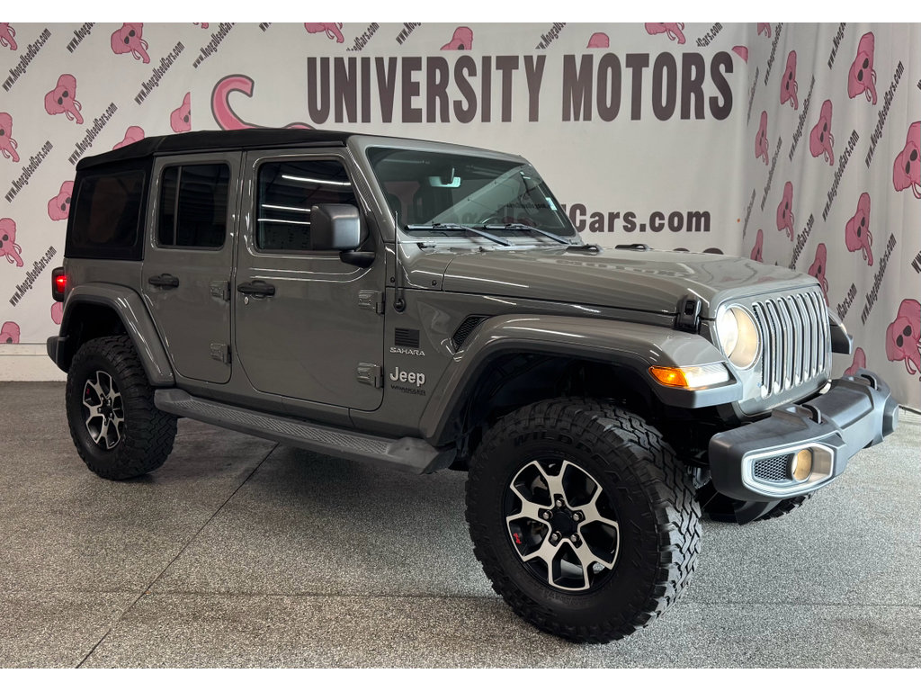 Used 2018 Jeep Wrangler Unlimited Sahara AWD/4WD image 3