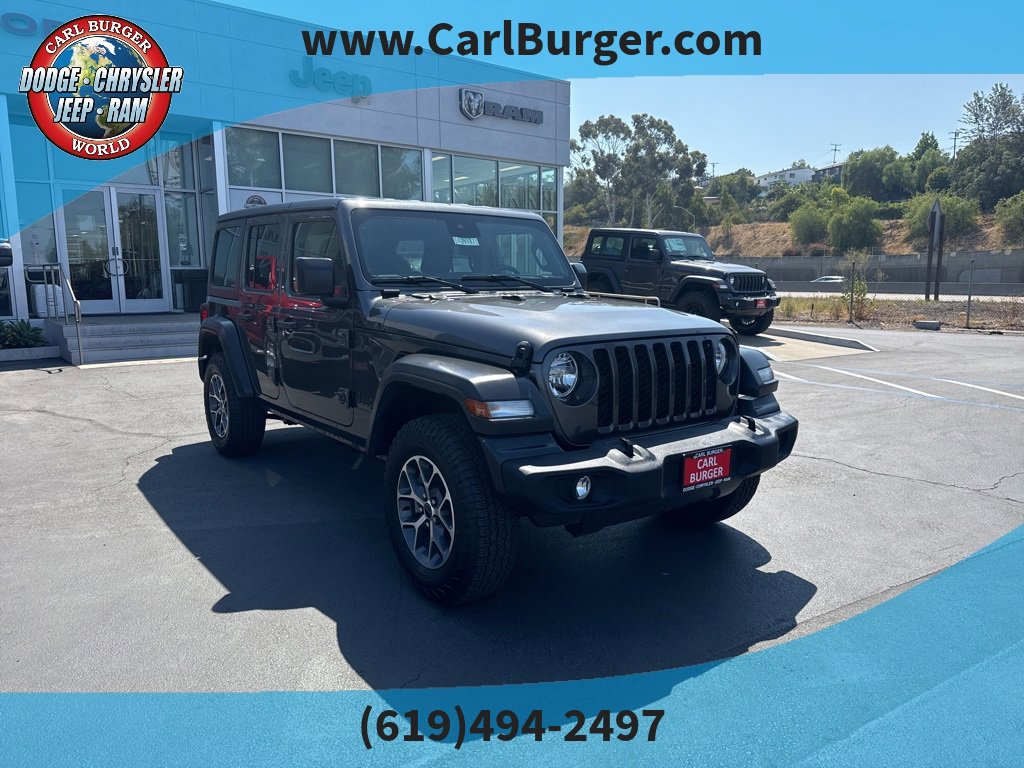 Certified 2024 Jeep Wrangler Sport S
