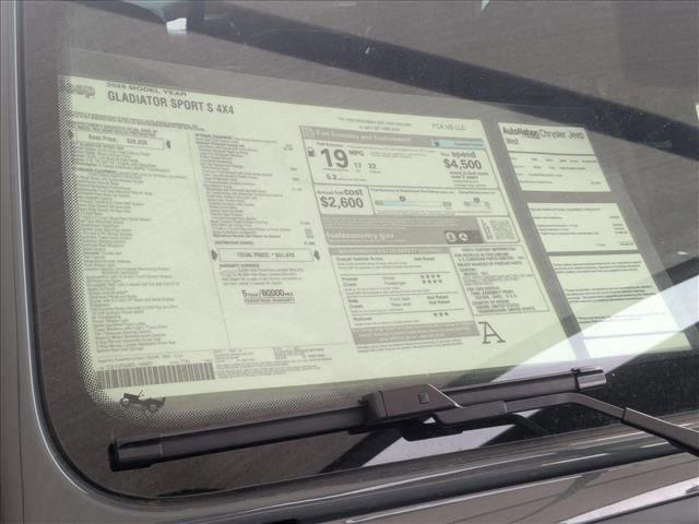 New 2026 Jeep Gladiator Sport image 18