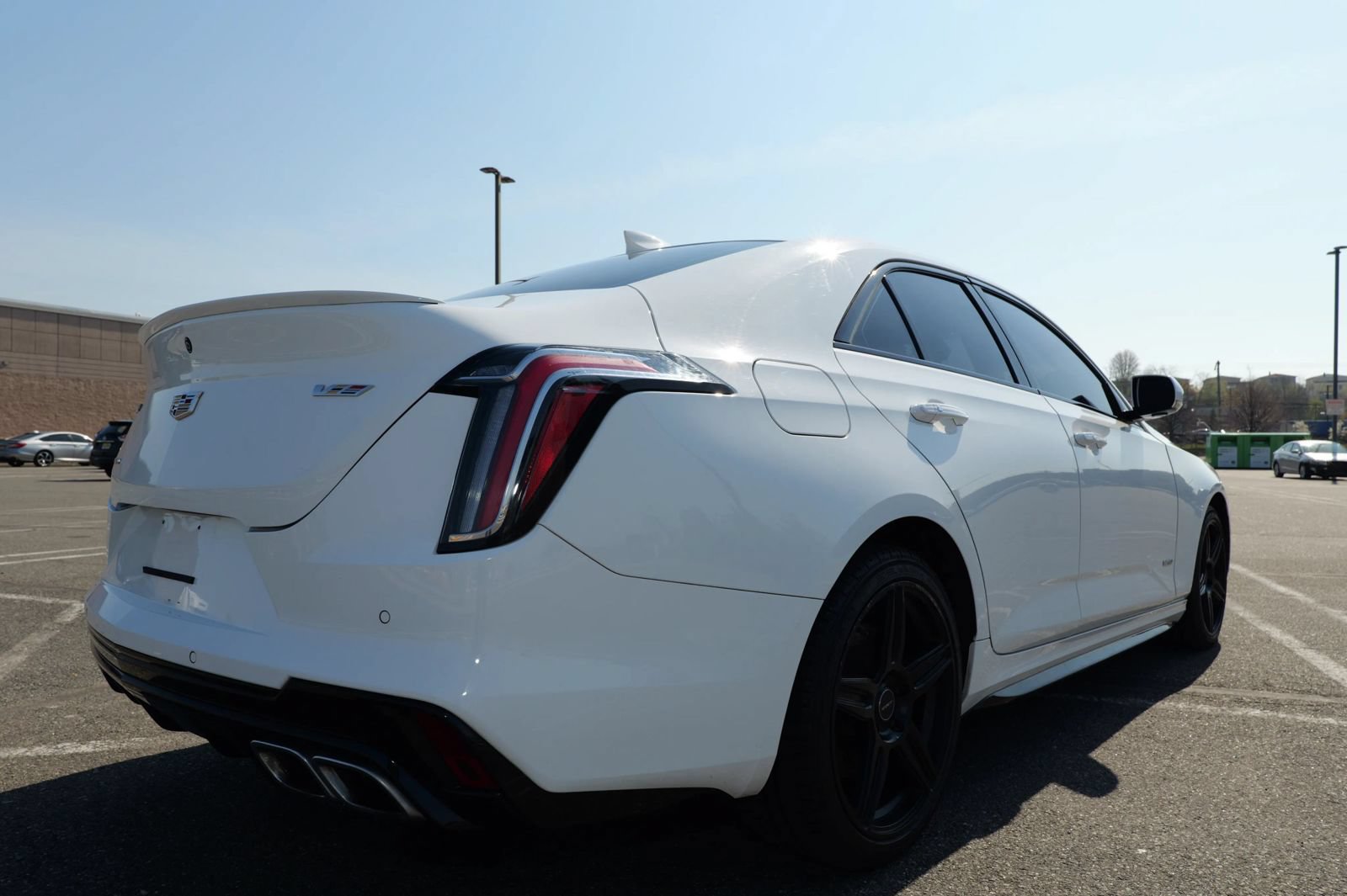 Used 2021 Cadillac CT4 V w/ Technology Package AWD/4WD image 19