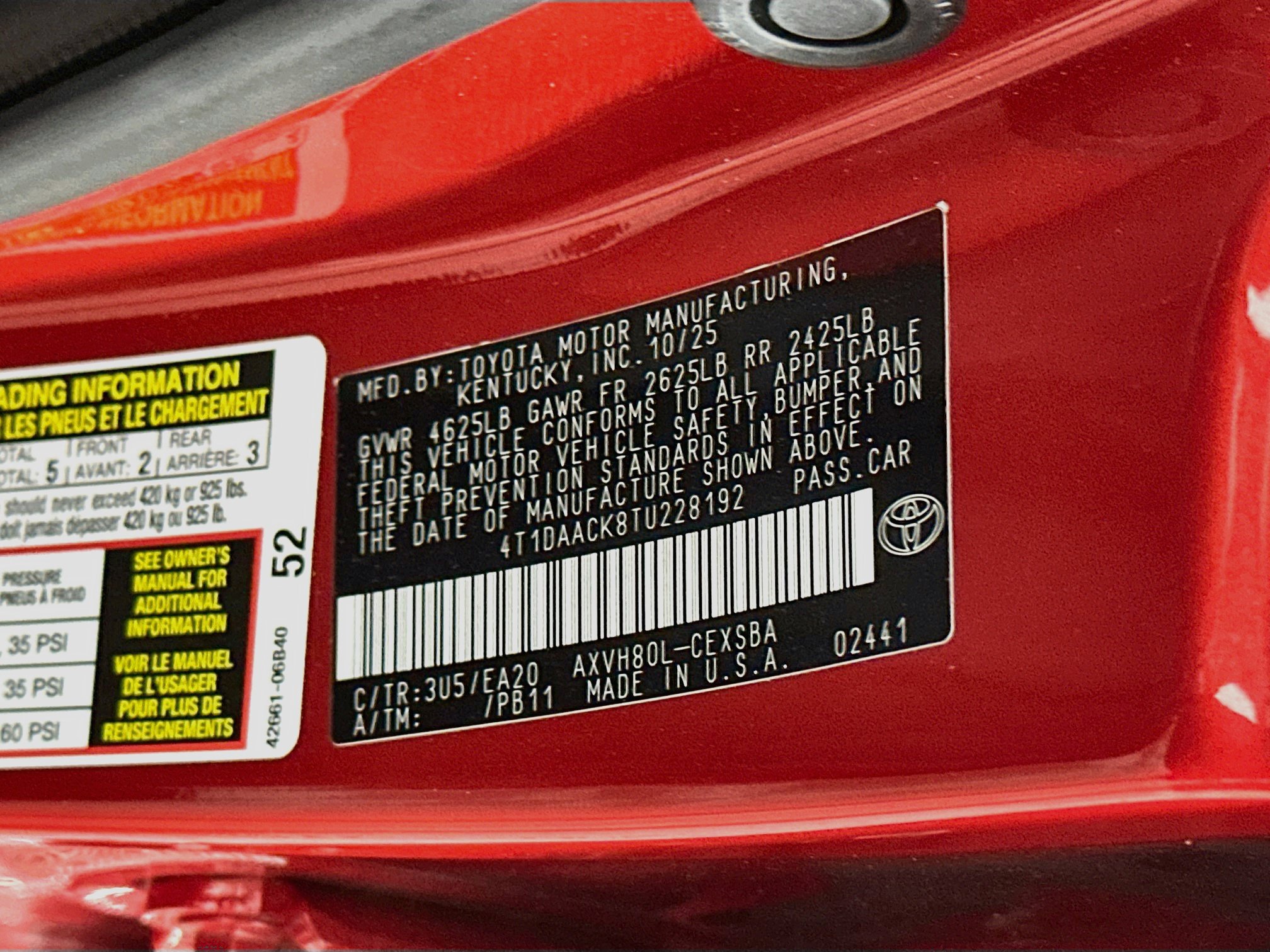 Used 2026 Toyota Camry SE FWD image 12