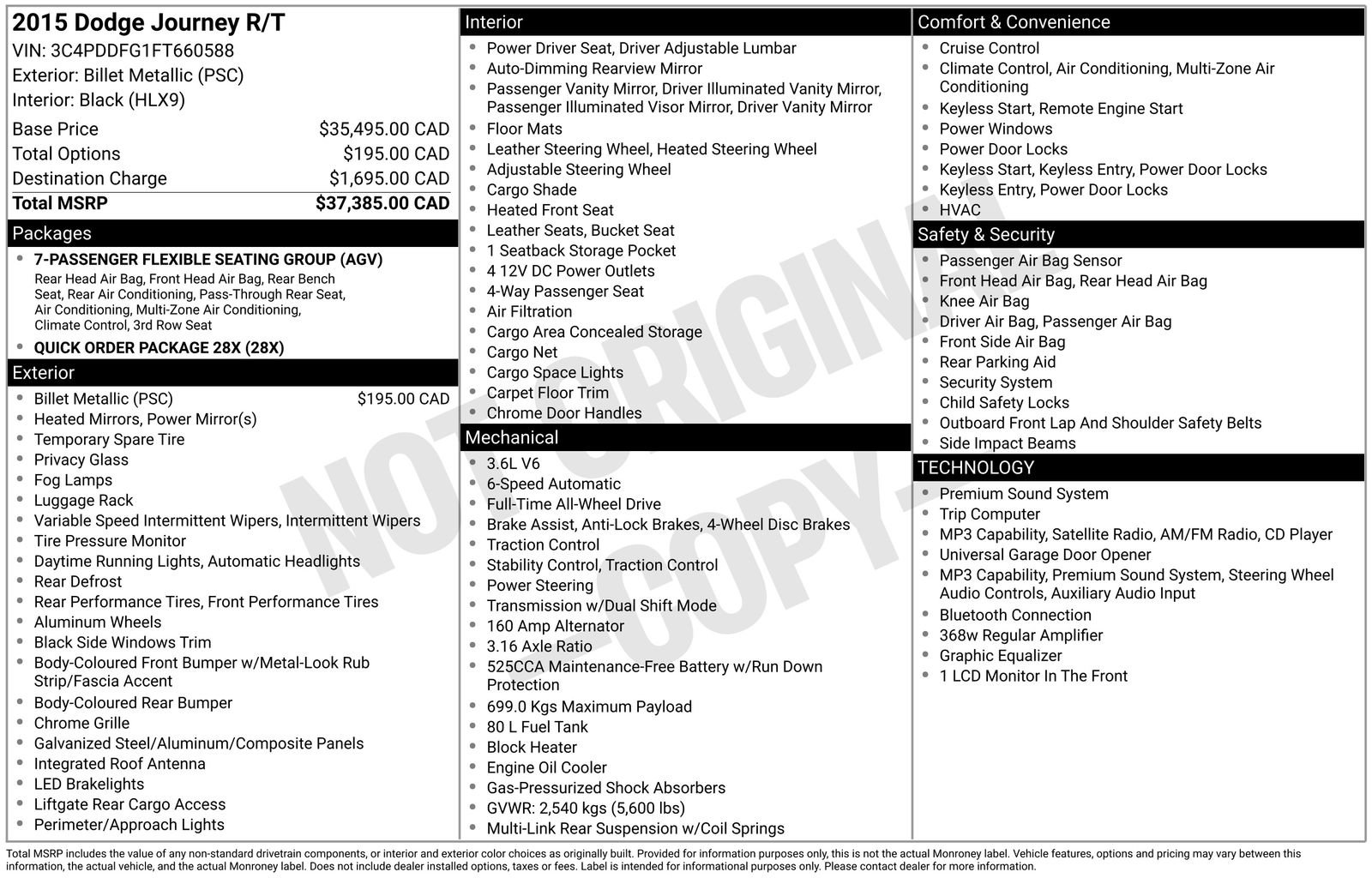 Used 2015 Dodge Journey R/T image 13