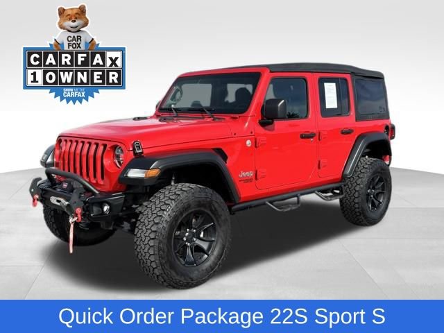 Certified 2020 Jeep Wrangler Unlimited Sport S