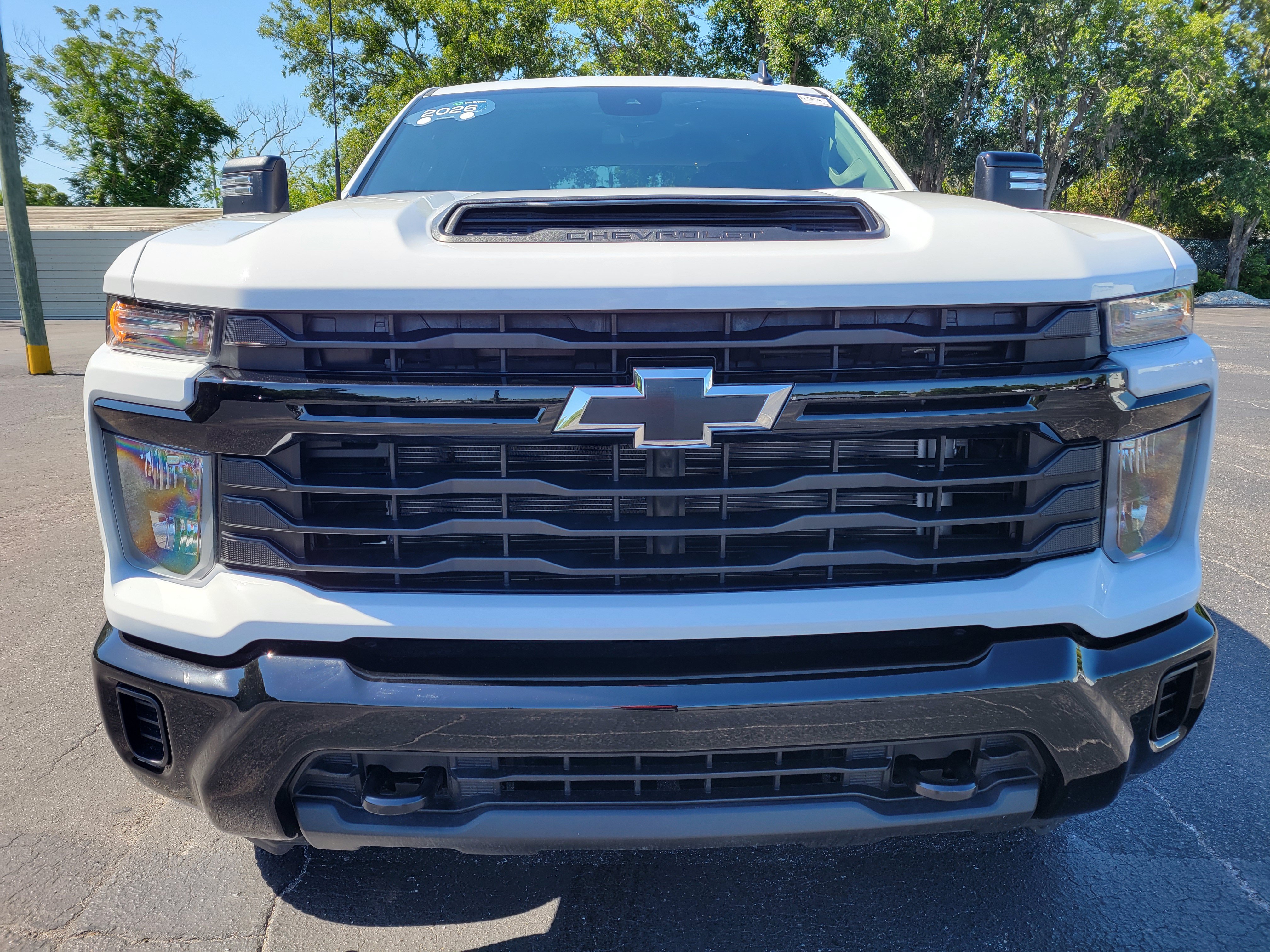 Certified 2026 Chevrolet Silverado 2500 Custom w/ Custom Blackout Package AWD/4WD image 2