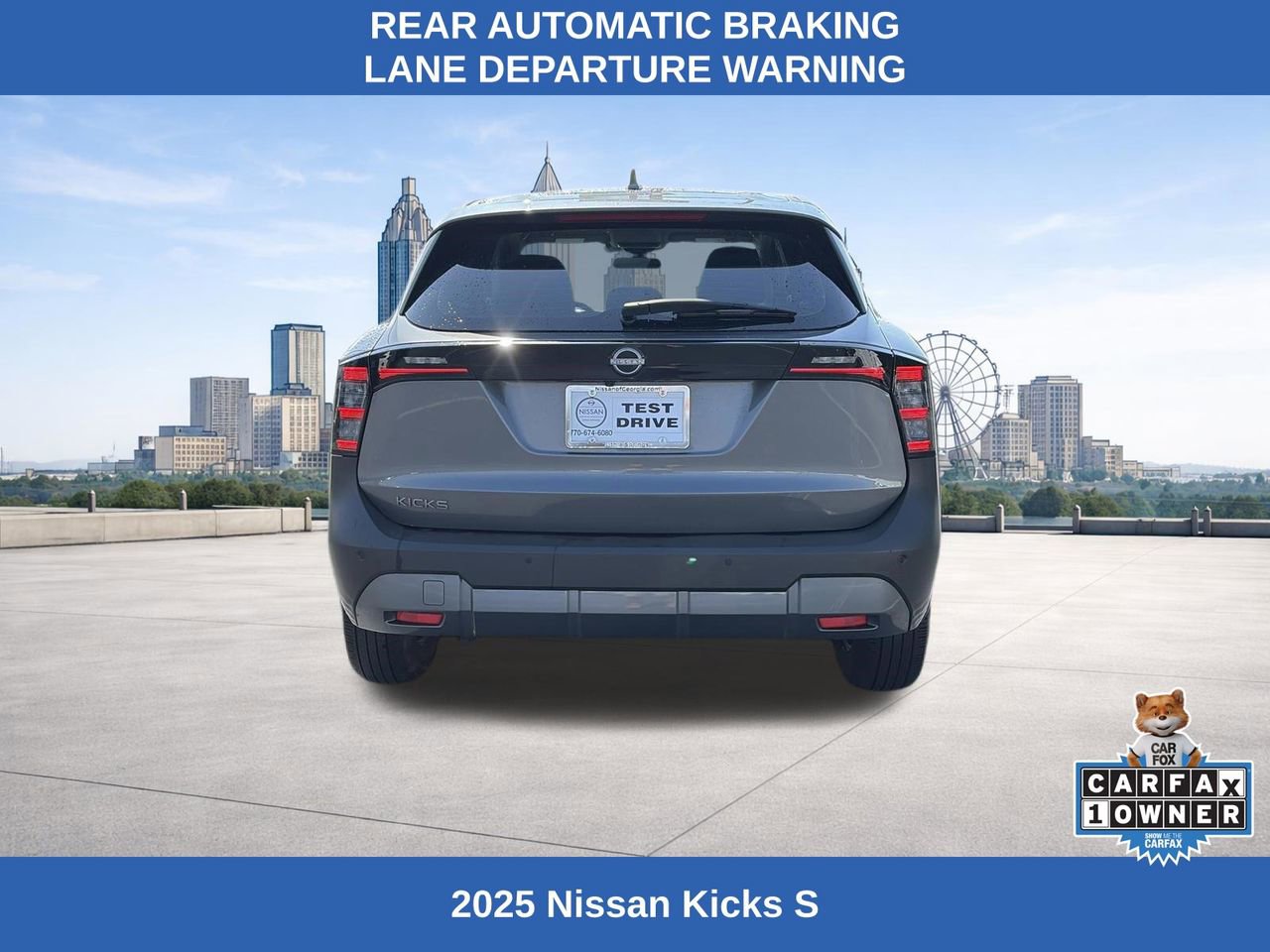Used 2025 Nissan Kicks S FWD image 4