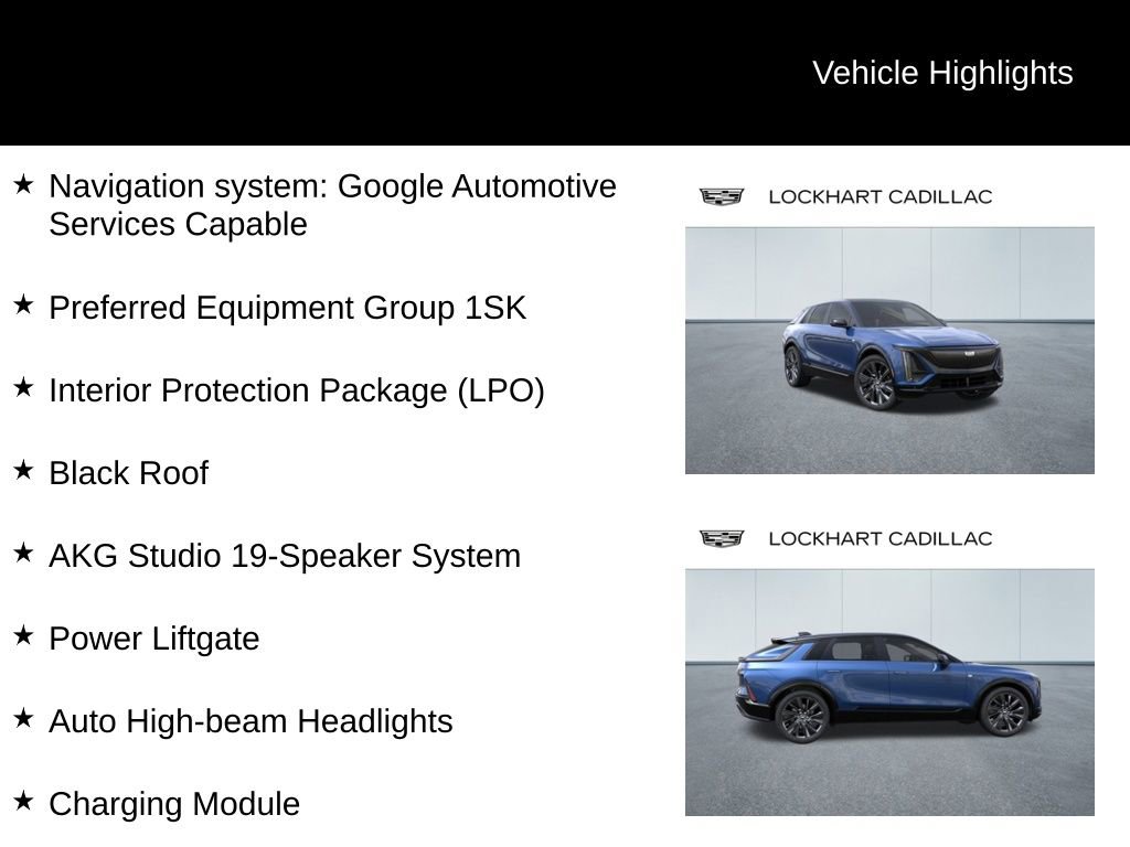 New 2025 Cadillac Lyriq Sport image 10