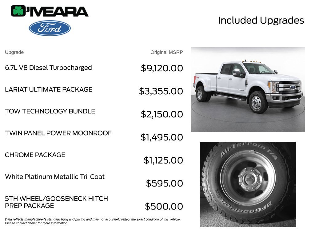 Used 2019 Ford F350 Lariat w/ Lariat Ultimate Package AWD/4WD image 4