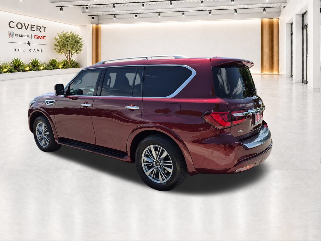 Used 2022 INFINITI QX80 Luxe w/ Cargo Package AWD/4WD image 9