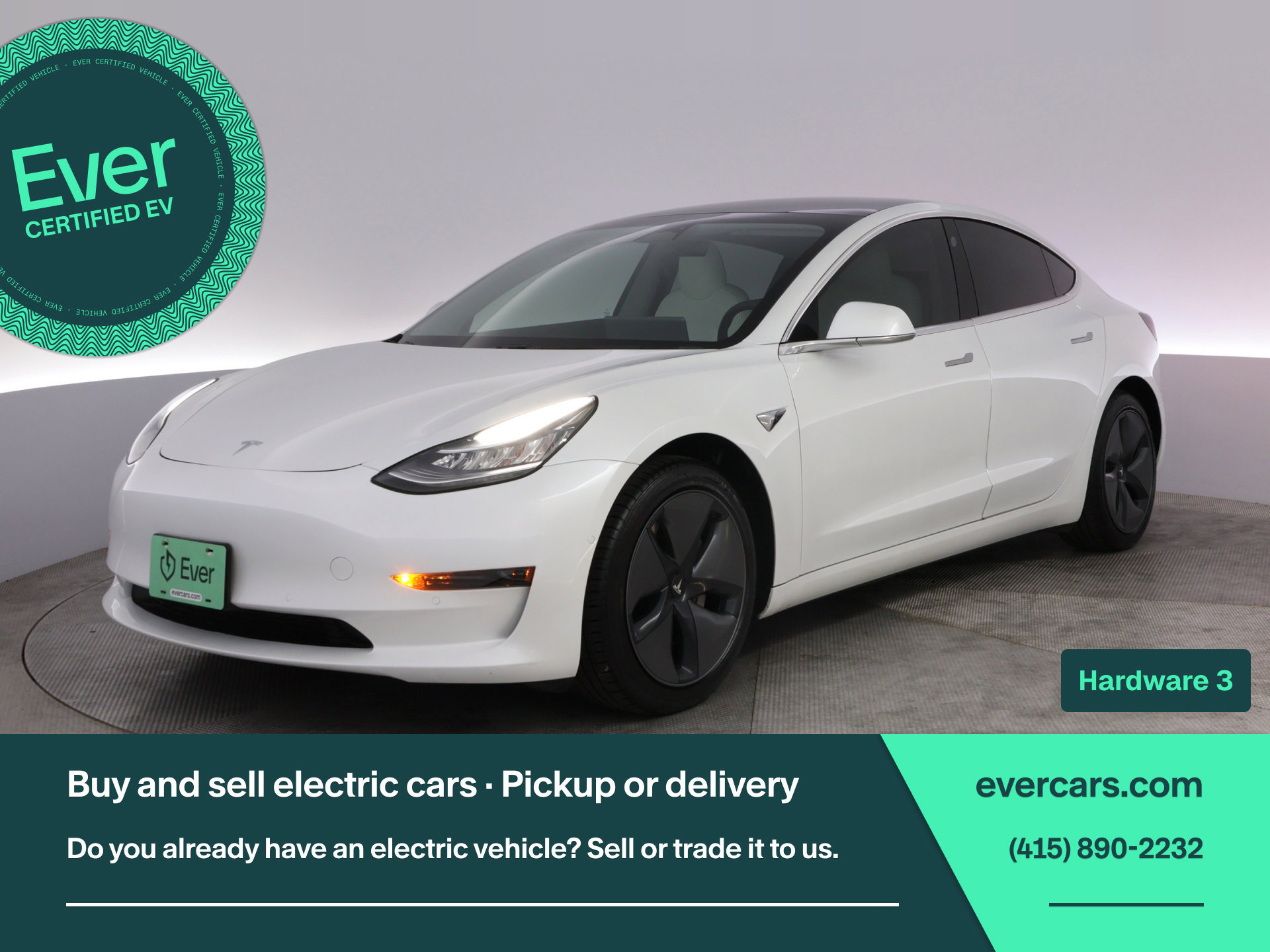 Used 2020 Tesla Model 3 Standard Range RWD image 1