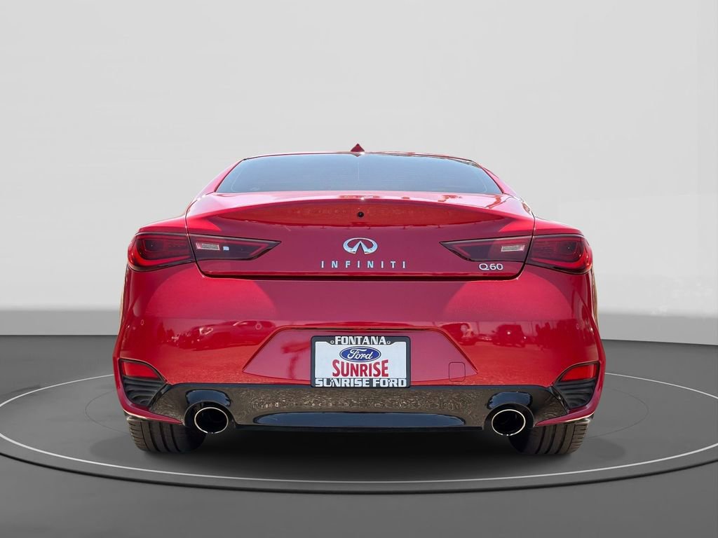 Used 2022 INFINITI Q60 3.0t Luxe w/ Cargo Package RWD image 6