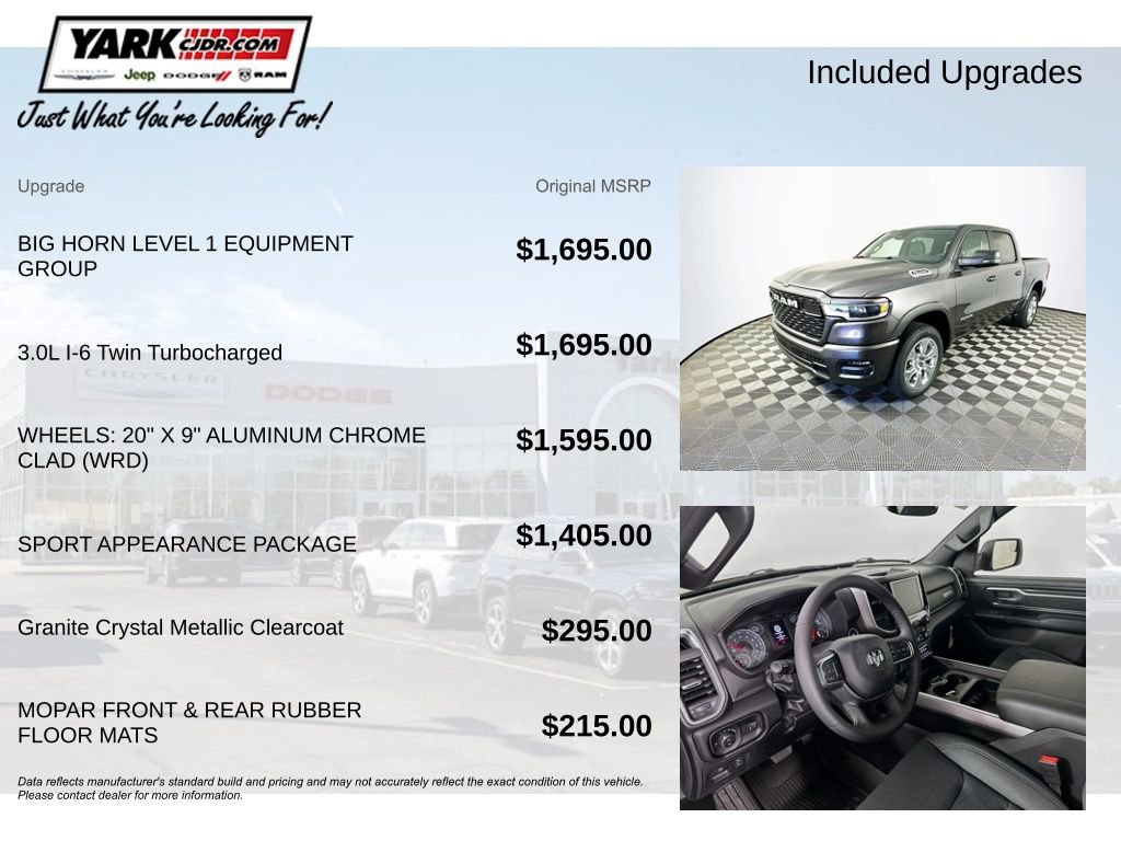 New 2026 RAM 1500 Big Horn image 3