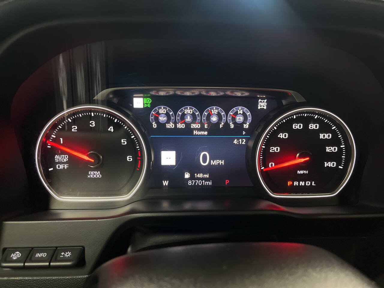 Used 2019 Chevrolet Silverado 1500 High Country w/ Technology Package AWD/4WD image 20