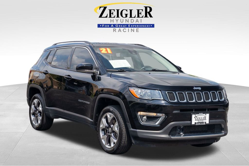 Used 2021 Jeep Compass Limited w/ Elite Interior Group image 1