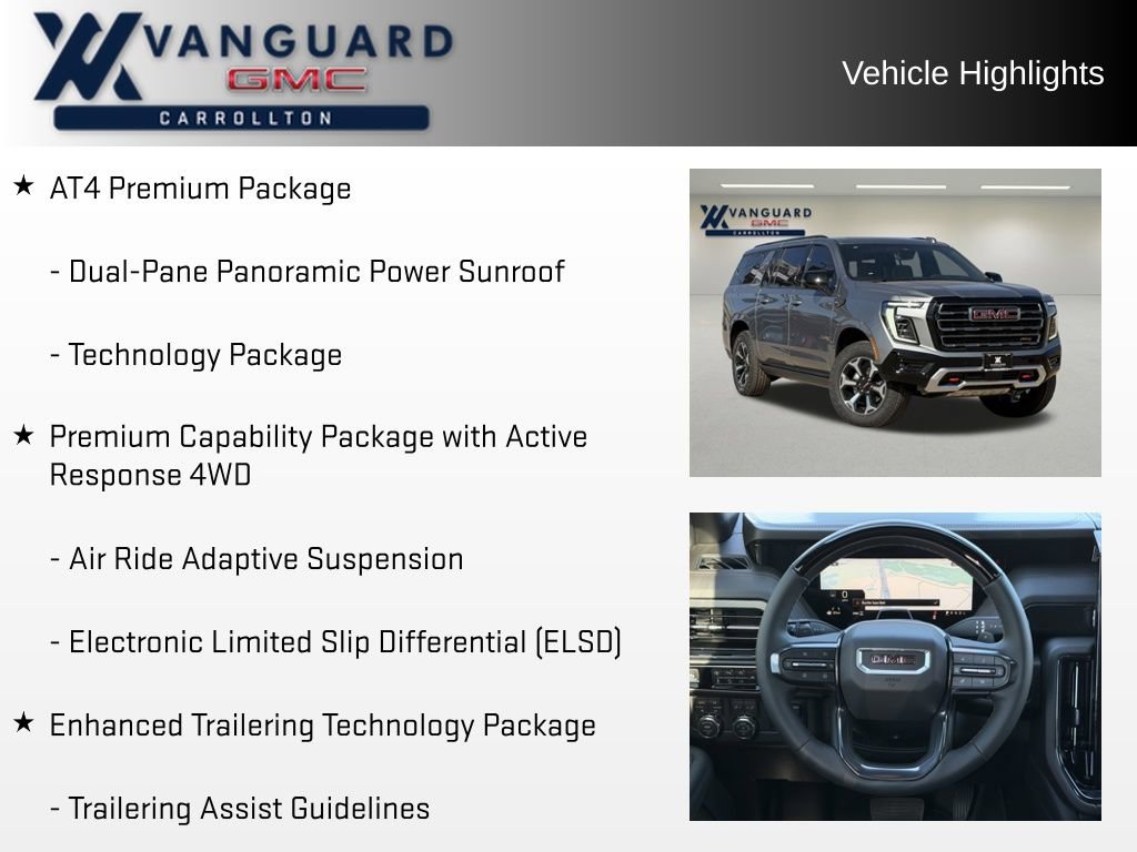 New 2026 GMC Yukon XL AT4 w/ AT4 Premium Plus Package image 25