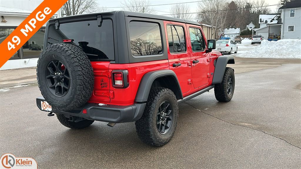 Used 2025 Jeep Wrangler Unlimited Sport S 4xe AWD/4WD image 8