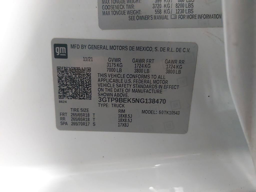 Used 2022 GMC Sierra 1500 SLE image 36