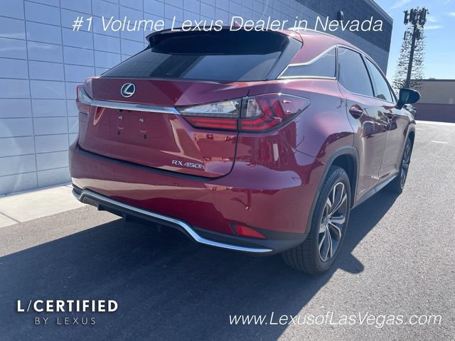 Certified 2020 Lexus RX 450h AWD w/ Premium Package image 3