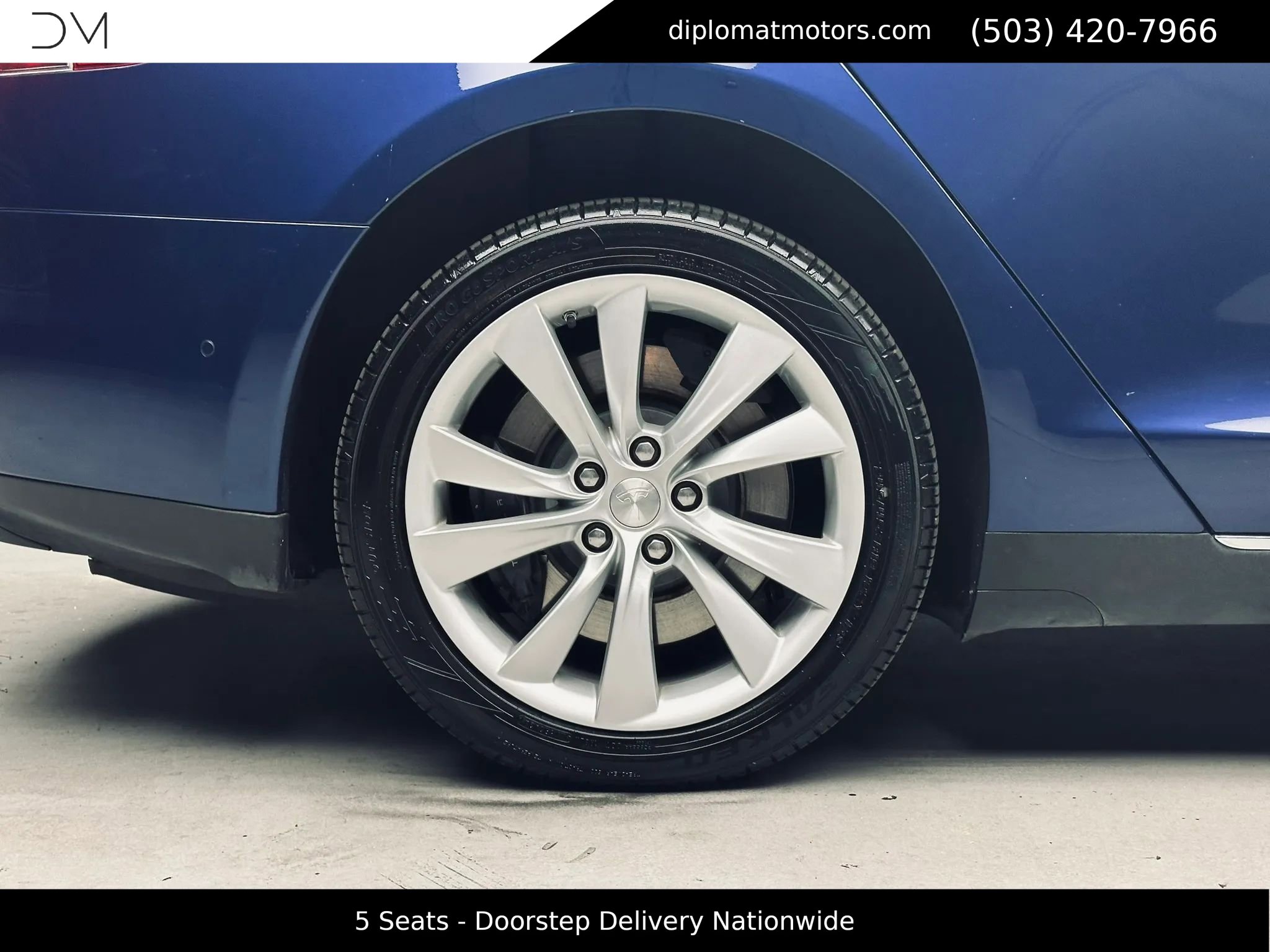 Used 2016 Tesla Model S 90D AWD/4WD image 38