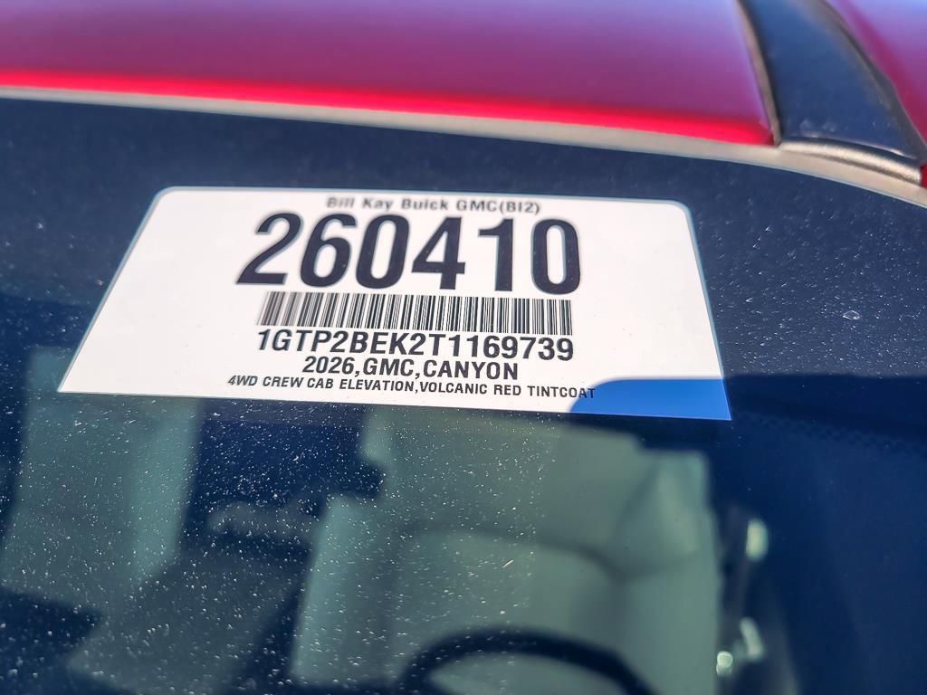New 2026 GMC Canyon Elevation image 21