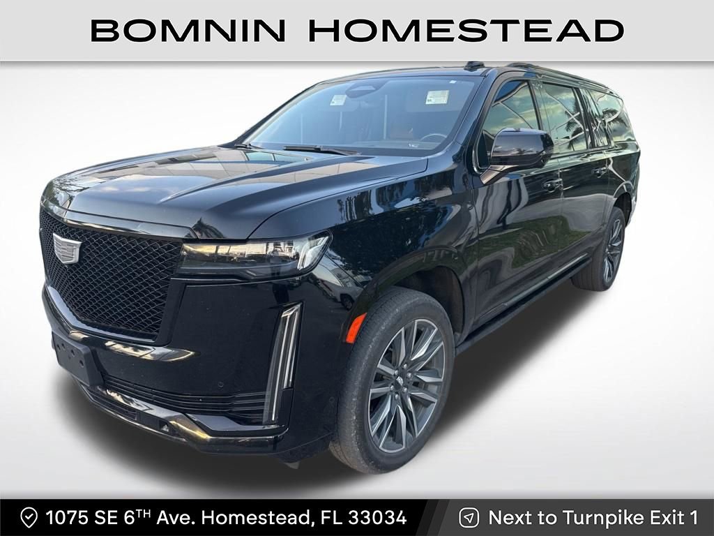 Used 2021 Cadillac Escalade ESV Sport w/ Driver Assist Tech Package AWD/4WD image 1