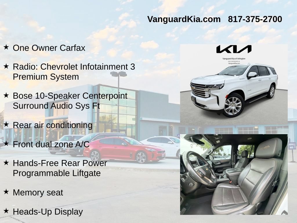Used 2023 Chevrolet Tahoe High Country AWD/4WD image 6