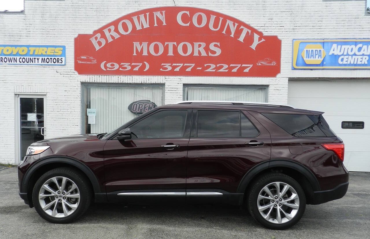 Used 2022 Ford Explorer Platinum w/ Equipment Group 601A AWD/4WD image 1