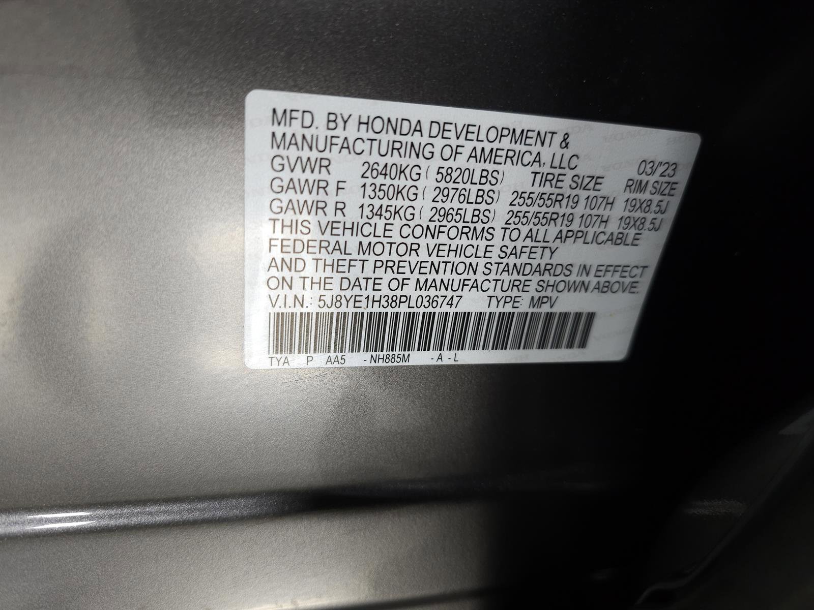 Used 2023 Acura MDX SH-AWD image 33