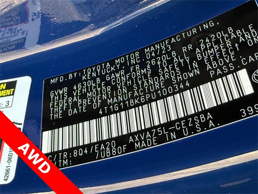 Used 2023 Toyota Camry SE w/ Blackout Package (TMS) image 31