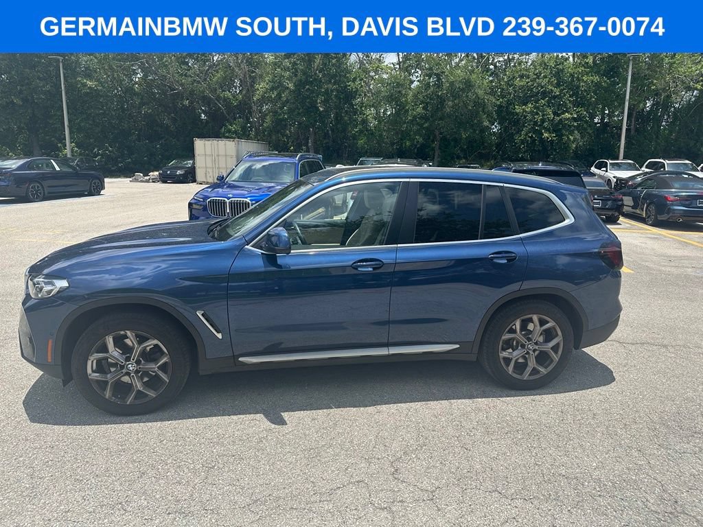 Certified 2023 BMW X3 xDrive30i w/ Premium Package w/ZPA AWD/4WD image 3