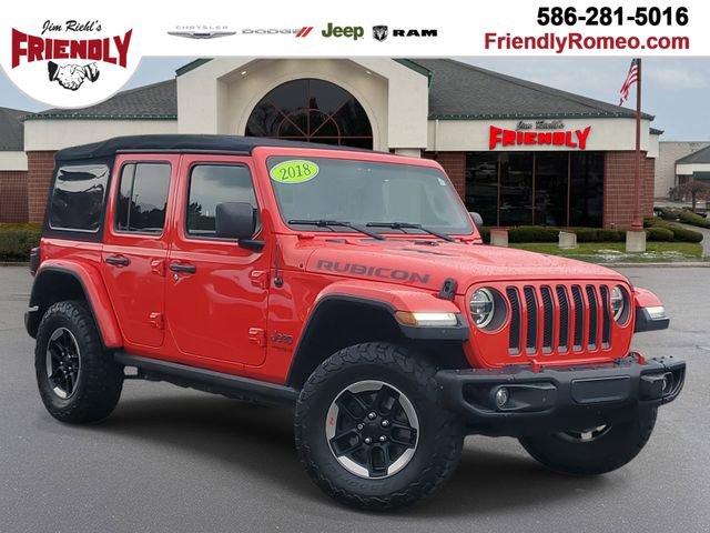 Used 2018 Jeep Wrangler Unlimited Rubicon w/ Dual Top Group