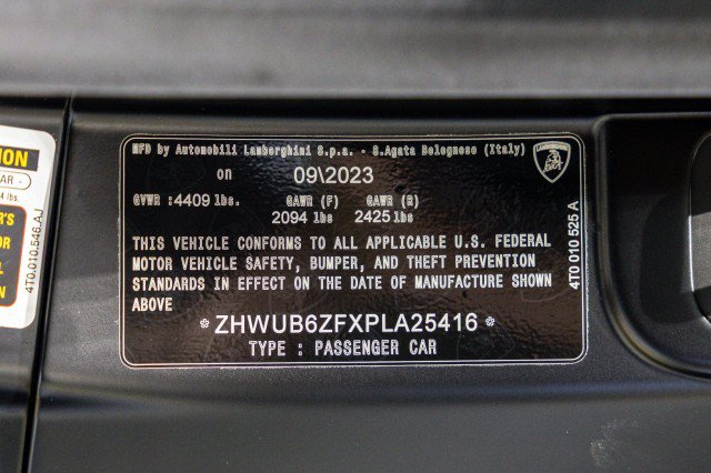 Used 2023 Lamborghini Huracan Tecnica RWD image 51