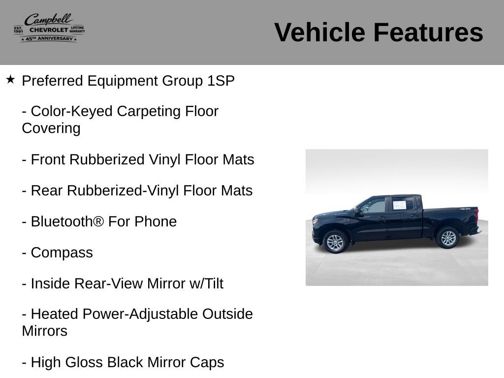 Used 2023 Chevrolet Silverado 1500 RST w/ Protection Package AWD/4WD image 10