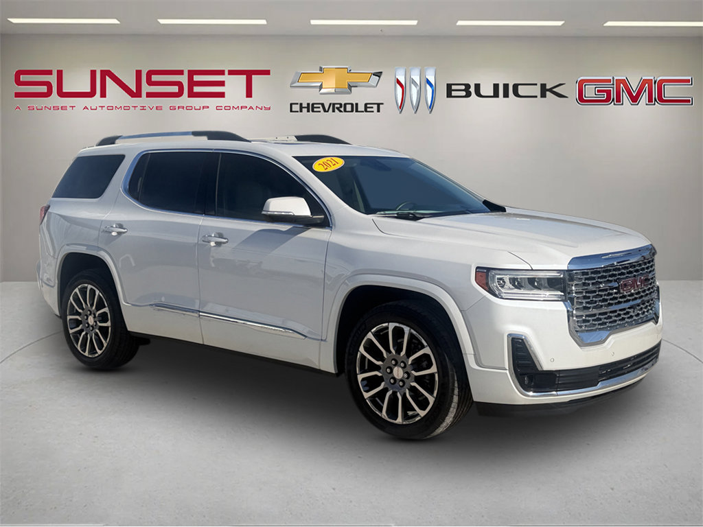 Certified 2021 GMC Acadia Denali w/ Denali Ultimate Package