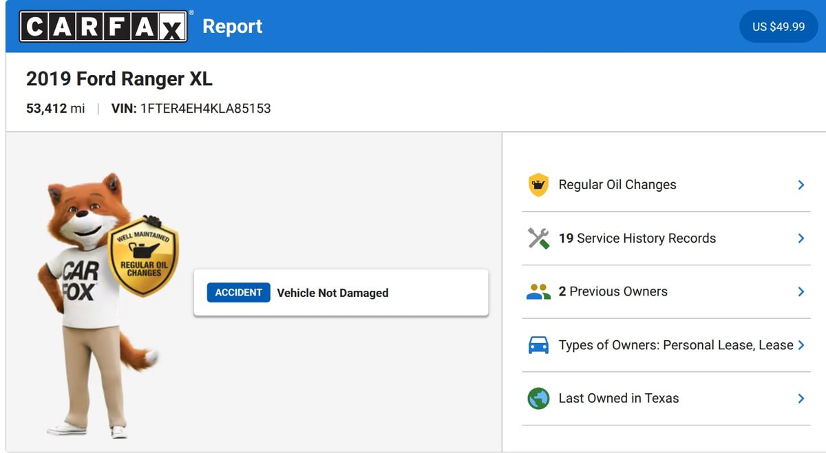 Used 2019 Ford Ranger XL w/ Equipment Group 101A Mid RWD image 6